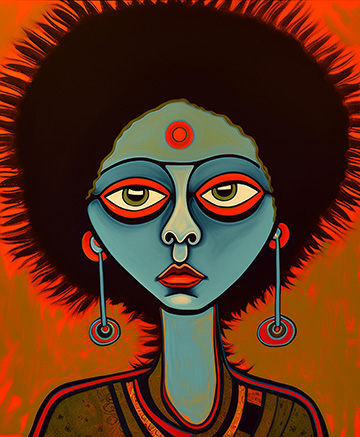 Abstract portrait