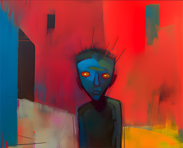 Abstract portrait