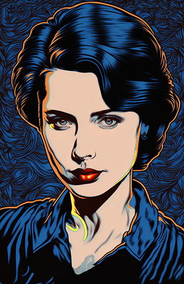 Blue Lady